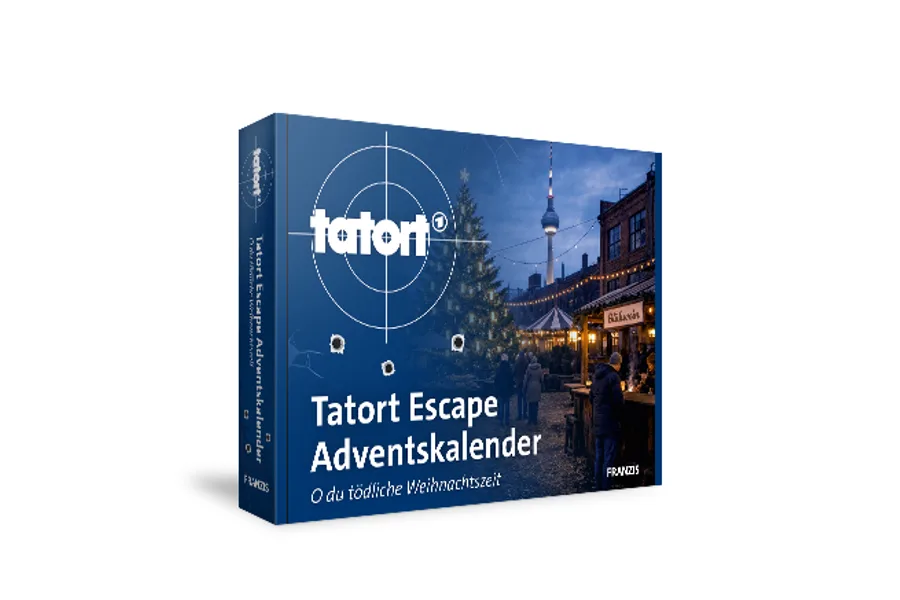 FRANZIS Tatort Escape Adventskalender O du tödliche Weihnachtszeit mit Berliner Skyline