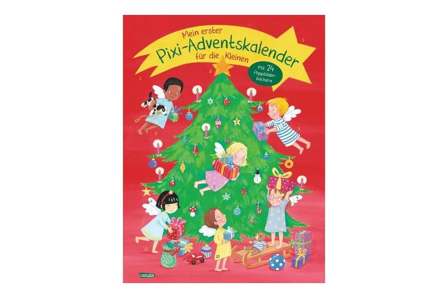 Mein erster Pixi-Adventskalender für die Kleinen 2026 mit 24 Pappbilderbüchern
