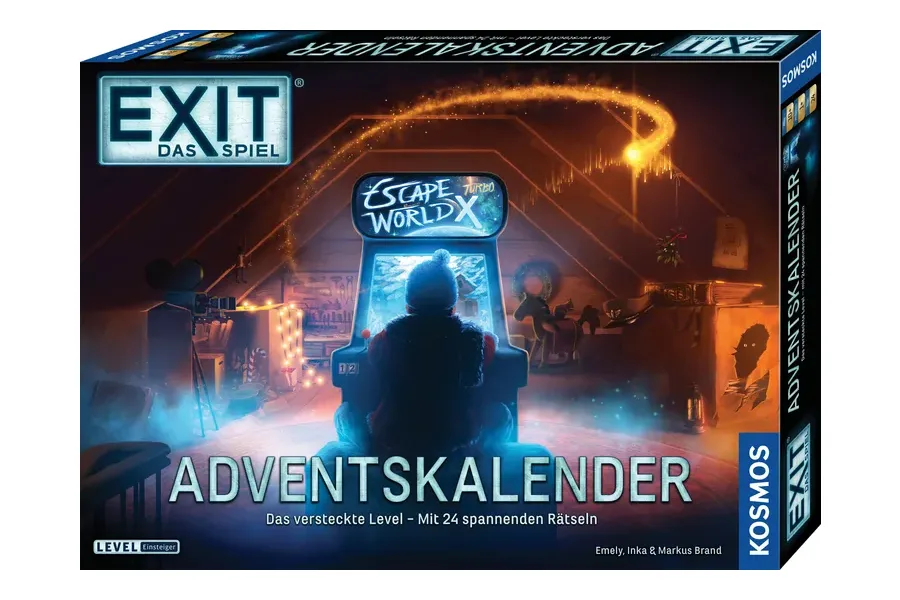 KOSMOS EXIT Adventskalender 2026 Das versteckte Level mit 24 Rätseln