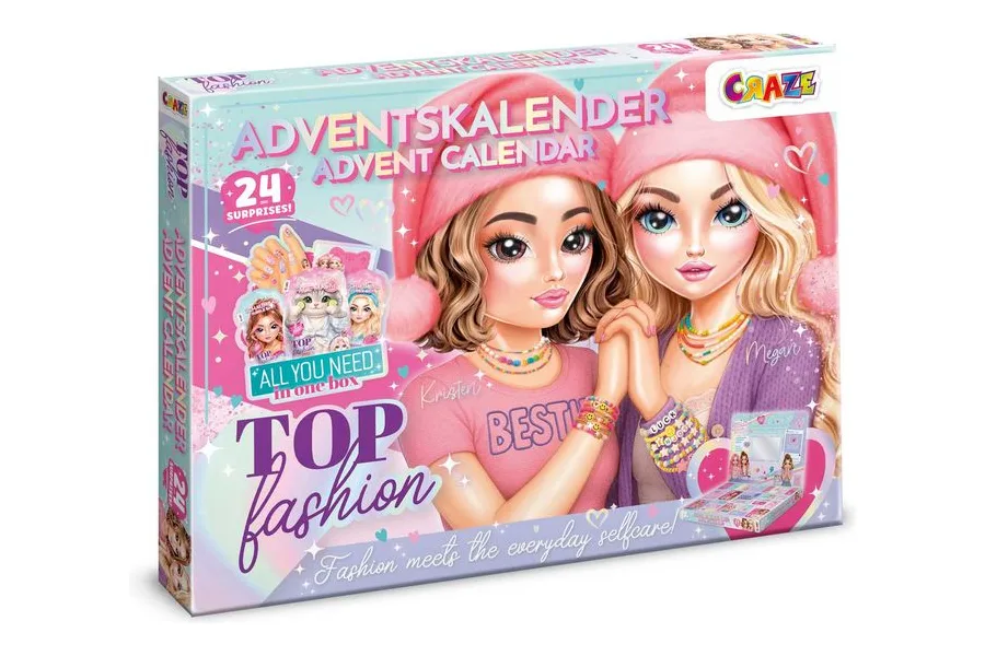 CRAZE Top Fashion Adventskalender 2026 mit Schmuck-, Beauty- und DIY-Überraschungen