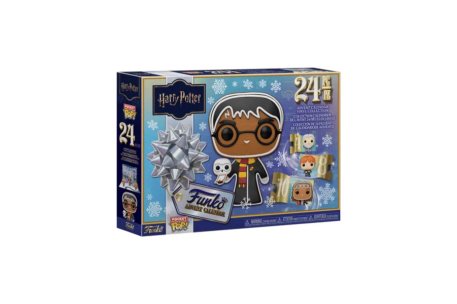 Funko Pocket Pop Harry Potter Adventskalender mit Lebkuchen-Harry und 24 Vinylfiguren