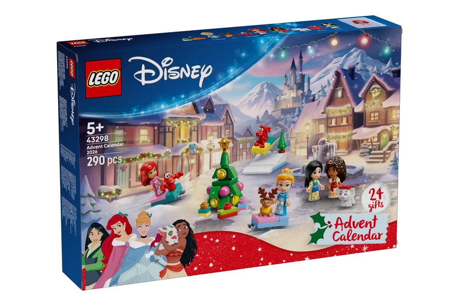 LEGO Disney Princess Adventskalender 2026 (43298) mit Arielle, Cinderella, Mulan und Vaiana