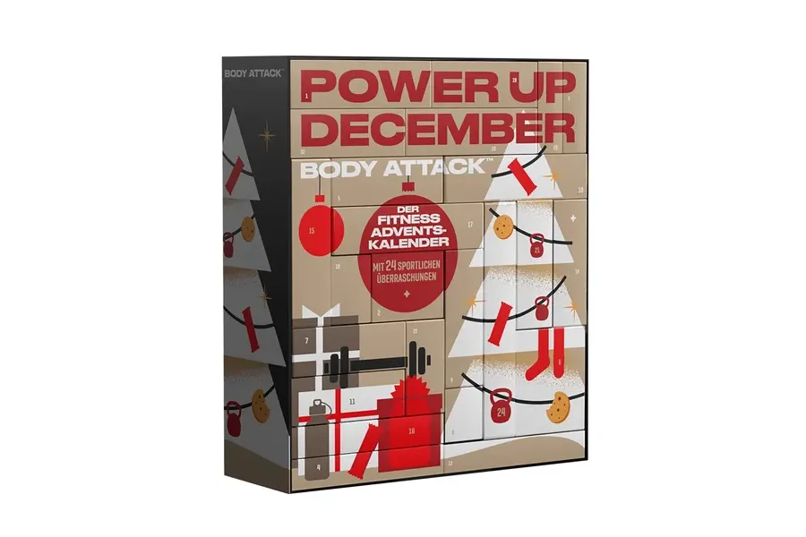 Body Attack Fitness Adventskalender 2026 Power up December