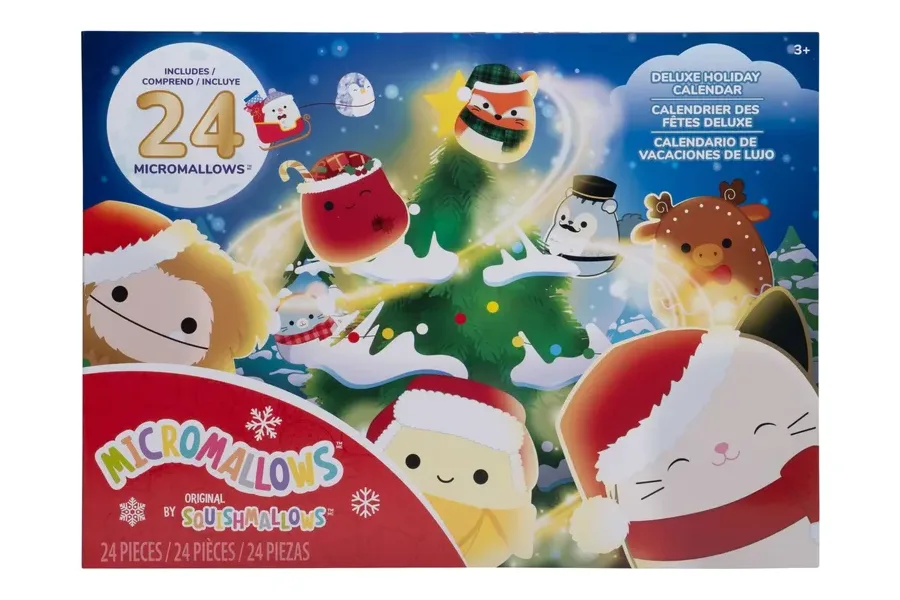 Squishmallows Micromallows Adventskalender 2026 mit 24 Mini-Plüschfiguren