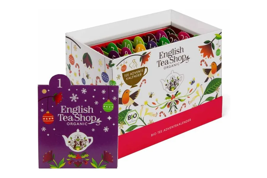 English Tea Shop Bio Tee Adventskalender Christmas Countdown als Registerbox